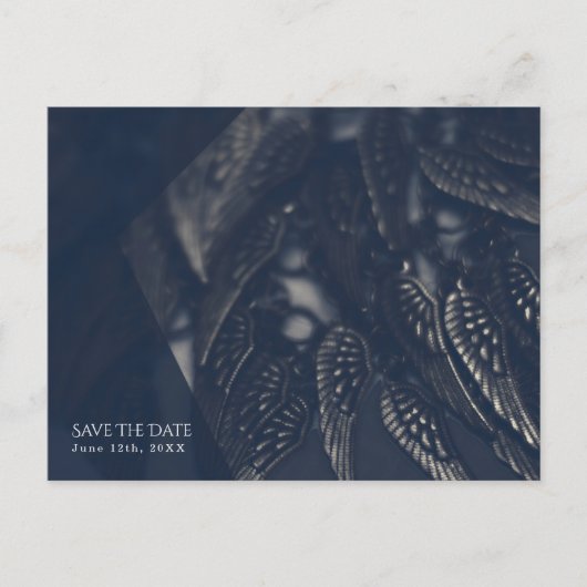 ダークエンジェルウィングスゴシックグラムシック保存日 案内ポストカード (正面)