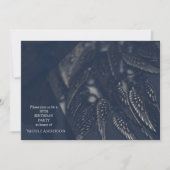 ダークエンジェルウィングス ゴシックラグジュアリーパーティー招待状 招待状 (正面)