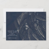 ダークエンジェルウィングス ゴシックラグジュアリーパーティー招待状 招待状 (裏面)