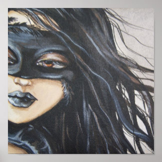 ダークエンジェルキャンバス印刷 ポスター