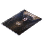 ダークエンジェルゴシックゴシックファンタジーアート ノートブック (左側)