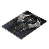 ダークエンジェルゴシックファンタジーアート ノートブック (左側)