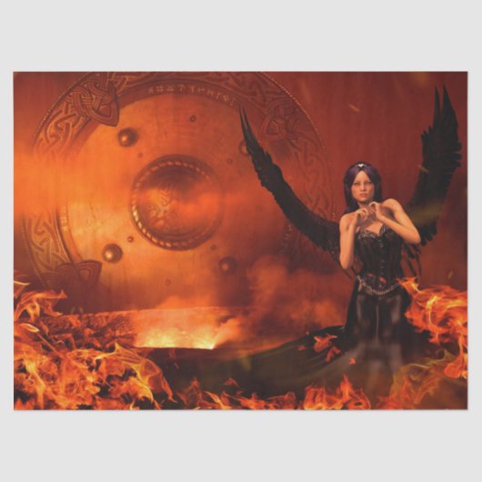 ダークエンジェルティッシュペーパー 薄葉紙 (正面)