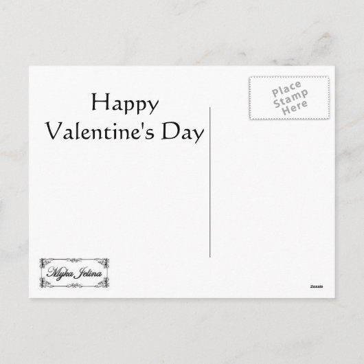 ダークエンジェルバレンタインポストカード シーズンポストカード (裏面)