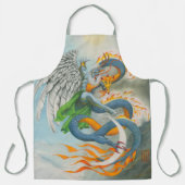 ダークエンジェル&バーニングドラゴン エプロン (正面)