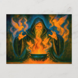 ダークオイル塗装スタイルの復活メイジ シーズンポストカード