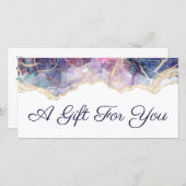 ダークオパールのギフト券 (正面/裏面)