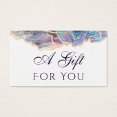 ダークオパールデザインギフトカード (正面)