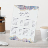 ダークオパール美しいサロン価格表台座符号 台座サイン (インサイチュ)