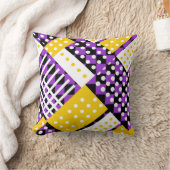 ダークオーキッドパープル クッション (ブランケット)