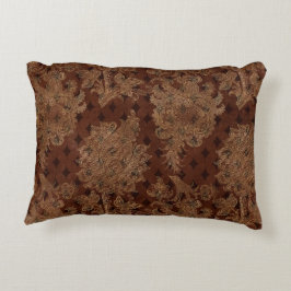 ダークオータムダマスク アクセントクッション