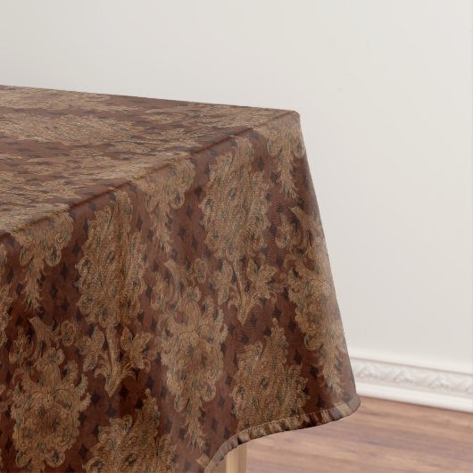 ダークオータムダマスク テーブルクロス (インサイチュ)