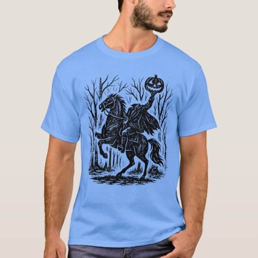 ダークオータムホラー好きの友達レトロ Tシャツ (正面)