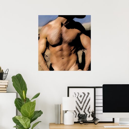 ダークカウボーイ ポスター (ホームオフィス)