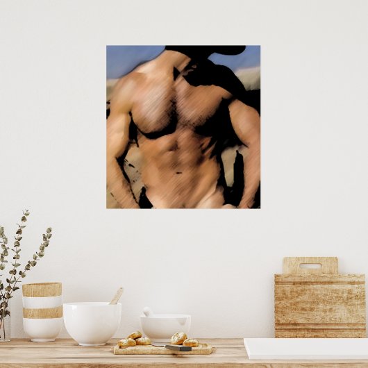 ダークカウボーイ ポスター (キッチン)