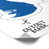 ダークカマラの衣装マスク ポスター (角)