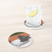 ダークカモフラージバタフライ コースター (側面)