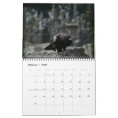 ダークカラスのカレンダー2024 カレンダー (2月 2027)