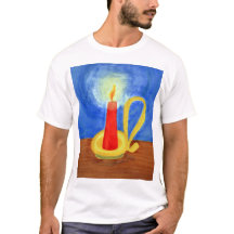 ダークカラーのキャンドル絵を描ズ