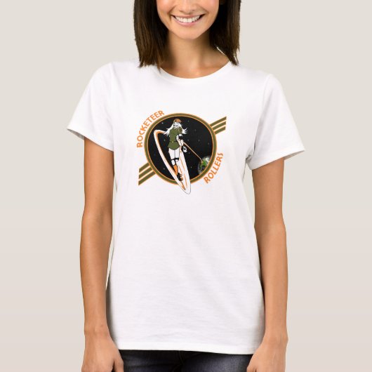 ダークカラーのロッキーローラーTシャツ Tシャツ (正面)