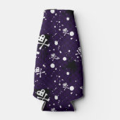 ダークカラーEmoパター絵を描ン ボトルクーラー (正面)