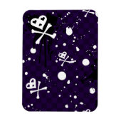 ダークカラーEmoパター絵を描ン マグネット (縦)