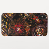 ダークガーデンの秋の輝きの花 Case-Mate iPhoneケース (裏面(横))