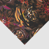 ダークガーデンオータムグローフラワーズ秋の結婚式 薄葉紙 (詳細)