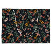 ダークガーデンバード&蝶 ラージペーパーバッグ (裏面)