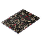 ダークガーデンパーソナライズされた ノートブック (左側)