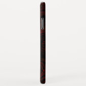 ダークガーデンレッドロマンチックな花ゴシック様式のガラス Case-Mate iPhoneケース (裏面/右)