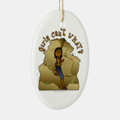 ダークガールロッククライマー セラミックオーナメント (右)