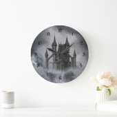 ダークキャッスルウォールクロック ラージ壁時計 (ホーム)