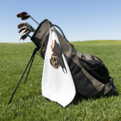 ダークキャットコーヒー(スカルマグカップTシャツ付) ゴルフタオル (グリーン)