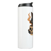 ダークキャットコーヒー(スカルマグカップTシャツ付) タンブラー (回転左)