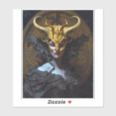 ダーククイーンファンタジーアート シール (シート)