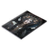 ダーククイーンファンタジーアート ノートブック (左側)