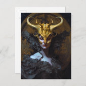 ダーククイーンファンタジーアート ポストカード (正面/裏面)