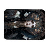 ダーククイーンファンタジーアート マグネット (横)