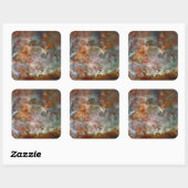 ダーククラウドオブカリナネブラハッブル宇宙 スクエアシール (シート)