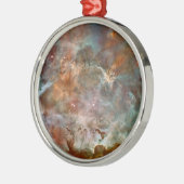 ダーククラウドオブカリナネブラハッブル宇宙 メタルオーナメント (左)