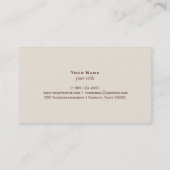 ダーククラフトビールセキセロンブルワリー 名刺 (裏面)