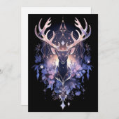 ダーククリスマスカーユニークド – クリスマスカード (正面/裏面)