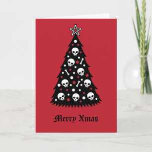 ダーククリスマスツリー カード