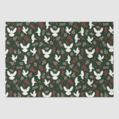 ダーククリスマスピース鳩と赤ミスタントー 薄葉紙 (正面)