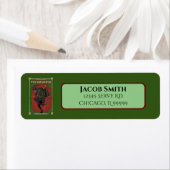 ダーククリスマスフォークデビルクランプス差出人住所 ラベル (インサイチュ)