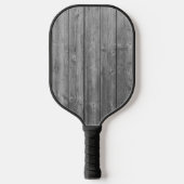 ダーククリーンな灰色の木板 ピックルボールラケット (正面)