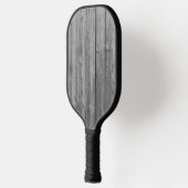 ダーククリーンな灰色の木板 ピックルボールラケット (左)
