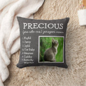 ダークグカスタムレーリーネンルックの上にペットの形見 クッション (ブランケット)