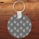 ダークグスタイリッシュレイの可愛い前足のパターン キーホルダー (正面)